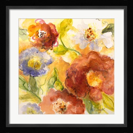 Framed Summer in Provence I Print