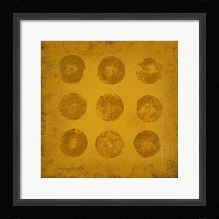 Framed All Lined Up- Citrus Print