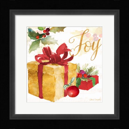 Framed Presents and Notes III Print