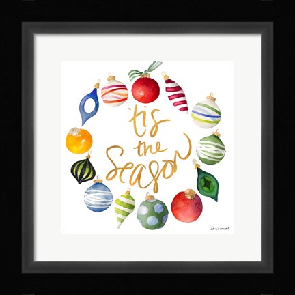 Framed Ornament Season I Print
