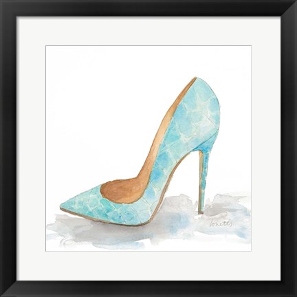Framed Penthouse Stiletto Print