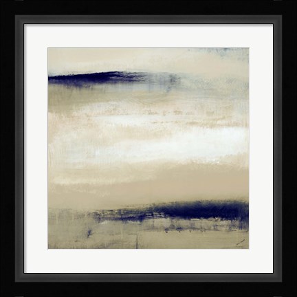 Framed Night Comes Through II Print