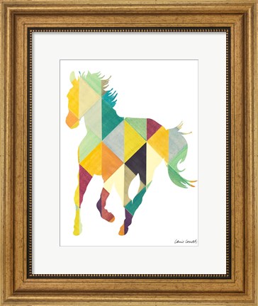 Framed Uptown Horse Print