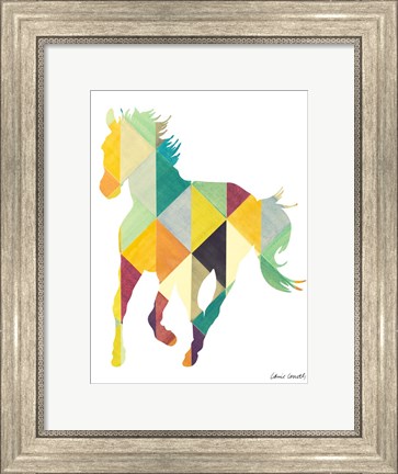 Framed Uptown Horse Print