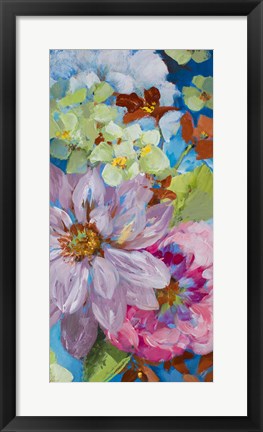 Framed Abundant Garden II Print