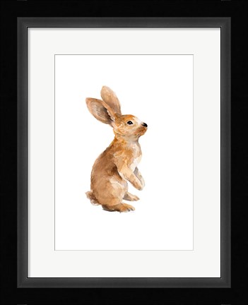 Framed Meadow Buddy I Print