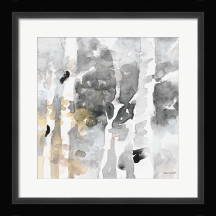 Framed Up to the Northern Skies Grey II Print