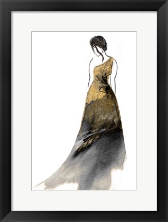 Framed Dress Glam Print