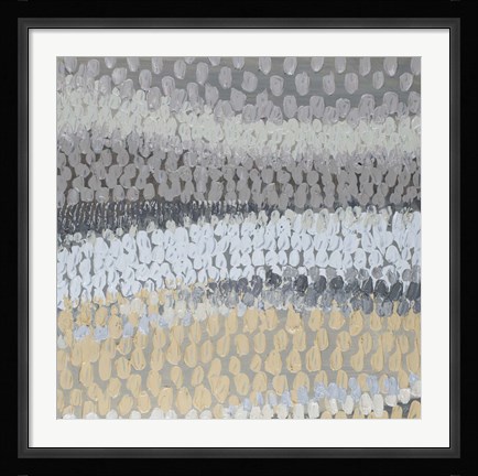 Framed Modern Harvest Abstract I Print