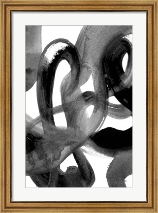 Framed Dark Movement II Print