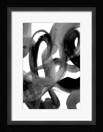 Framed Dark Movement II Print