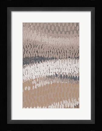 Framed Neutral Sway I Print