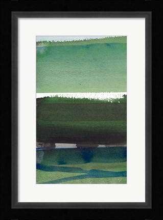Framed Morning Pasture II Print