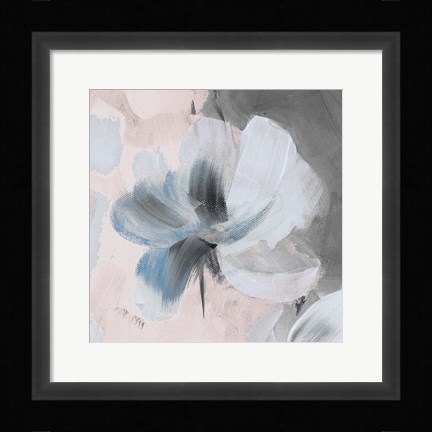 Framed Softly Awakened Muted I Print