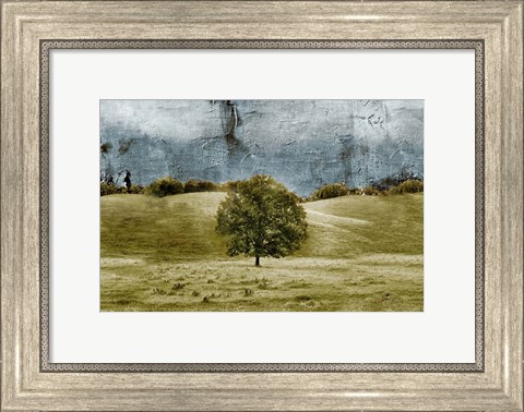 Framed Tree in the Valley Print
