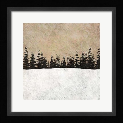 Framed One Evening Print