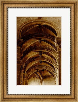 Framed Arches St Eustache I Print