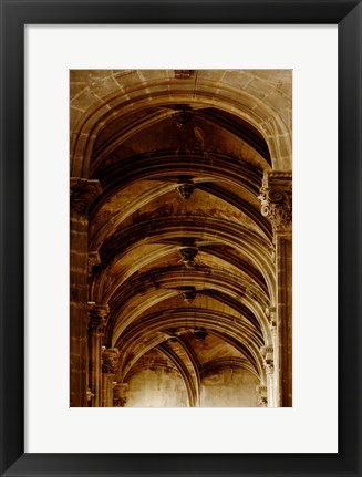 Framed Arches St Eustache I Print