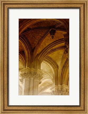 Framed Arches St Eustache II Print