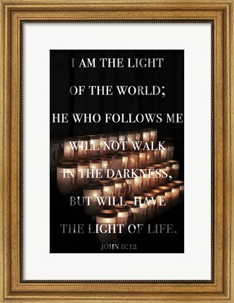 Framed Light of Life Print