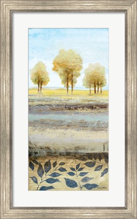 Framed Tree line II Print