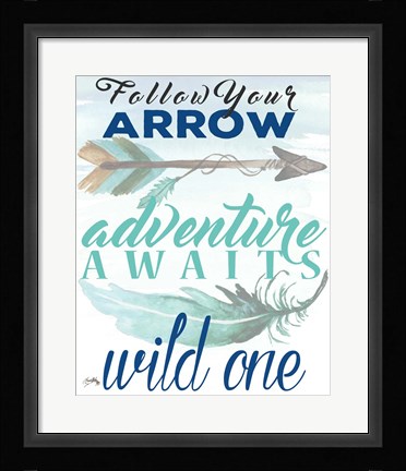 Framed Inspiring IV Print