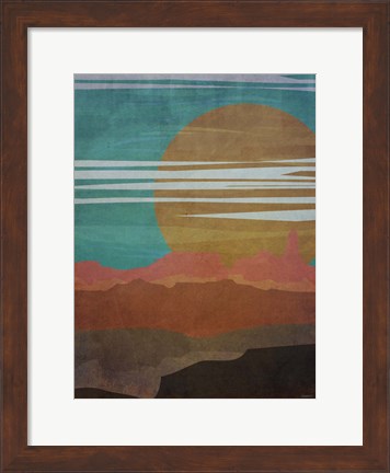 Framed Mountain Nights Print
