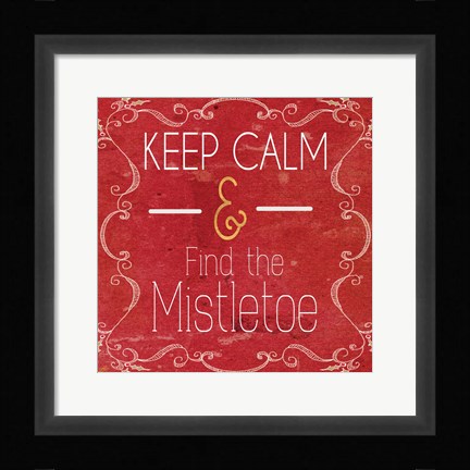 Framed Red Hot Christmas II Print