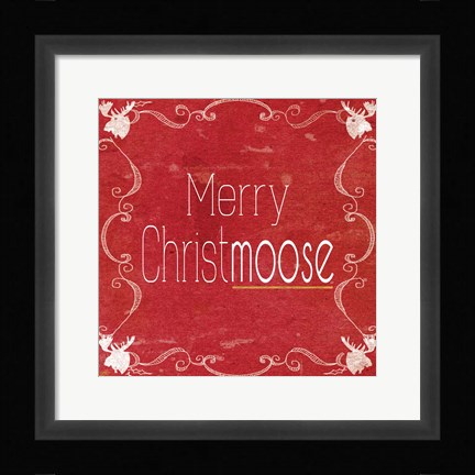 Framed Red Hot Christmas III Print