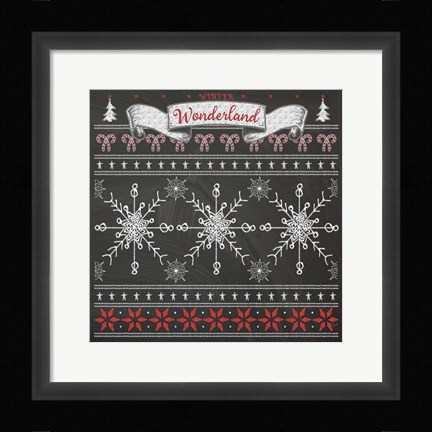 Framed Holiday Sweater I Print