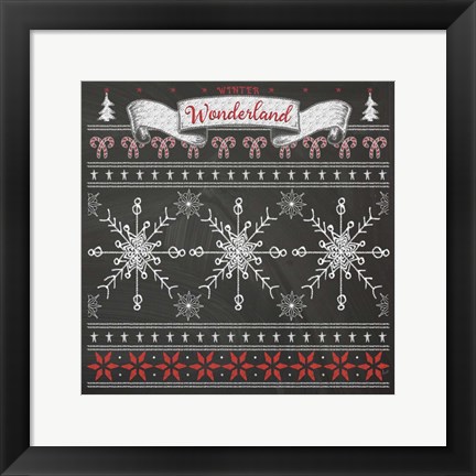 Framed Holiday Sweater I Print
