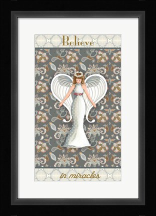 Framed Wonderland Angel II Print