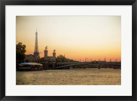 Framed On the Seine Print