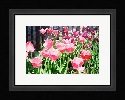 Framed In the Park Print