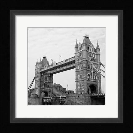 Framed London Scene I Print