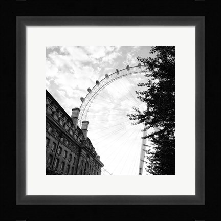 Framed London Scene III Print