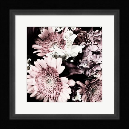 Framed Moody Bouquet Print