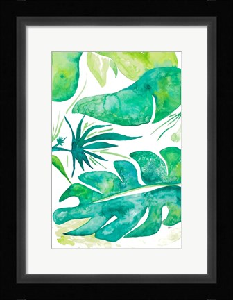 Framed Plant Party II Print