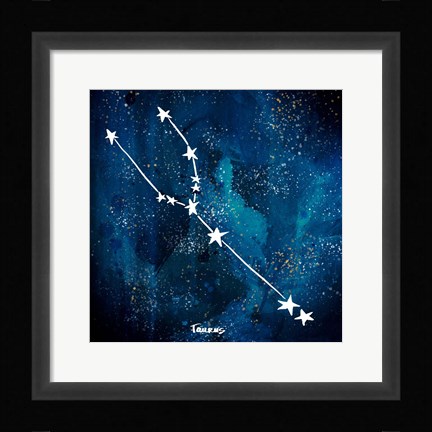 Framed Taurus Print