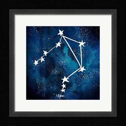 Framed Libra Print