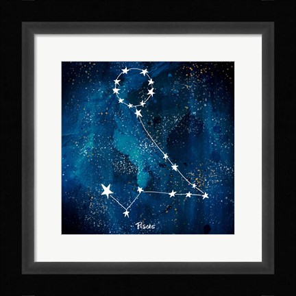 Framed Pisces Print