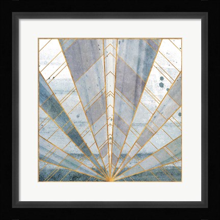 Framed Deco Square II Print