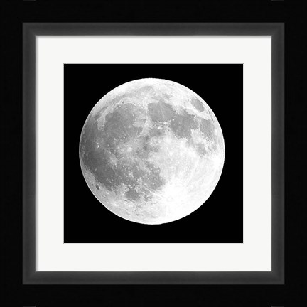 Framed Moon Phase I Print
