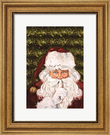 Framed Secret Santa Print