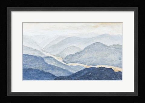 Framed Blue Mountains Print