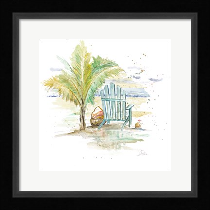 Framed Happy Place II Print