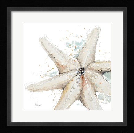Framed Water Starfish Print