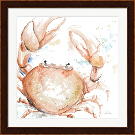 Framed Water Crab Print