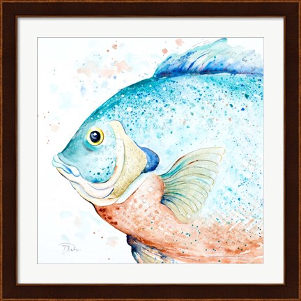 Framed Water Fish Print
