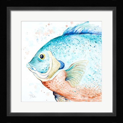 Framed Water Fish Print